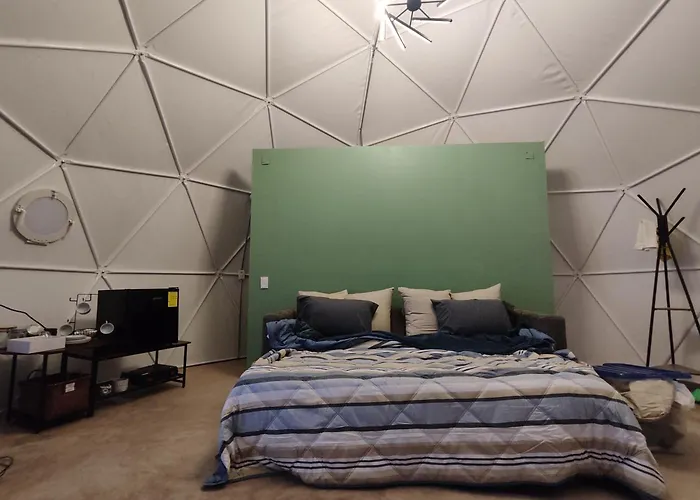Glamping Domo Geodesico Cabana Moderna