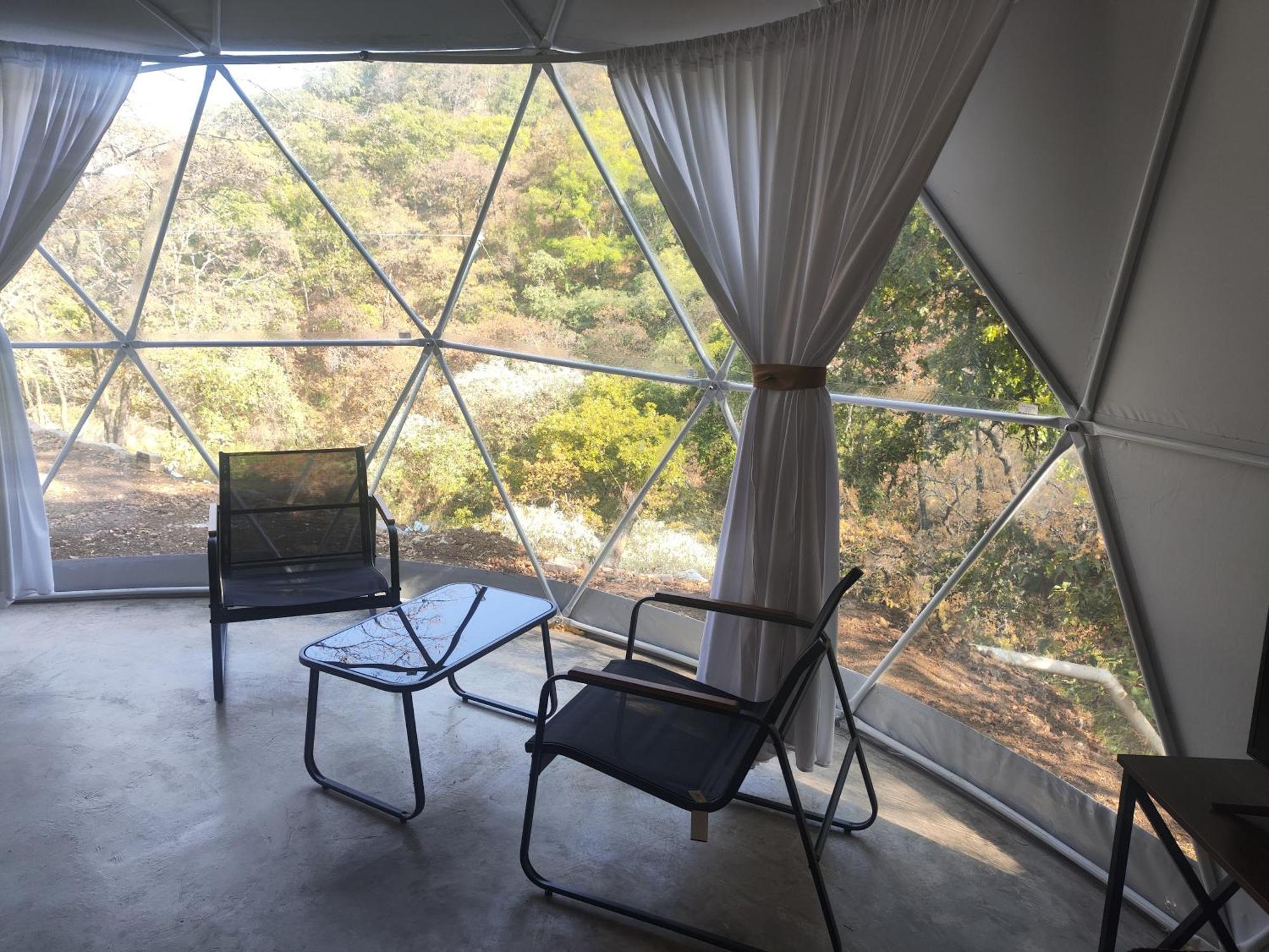 Glamping Domo Geodesico Moderna Camping México DF