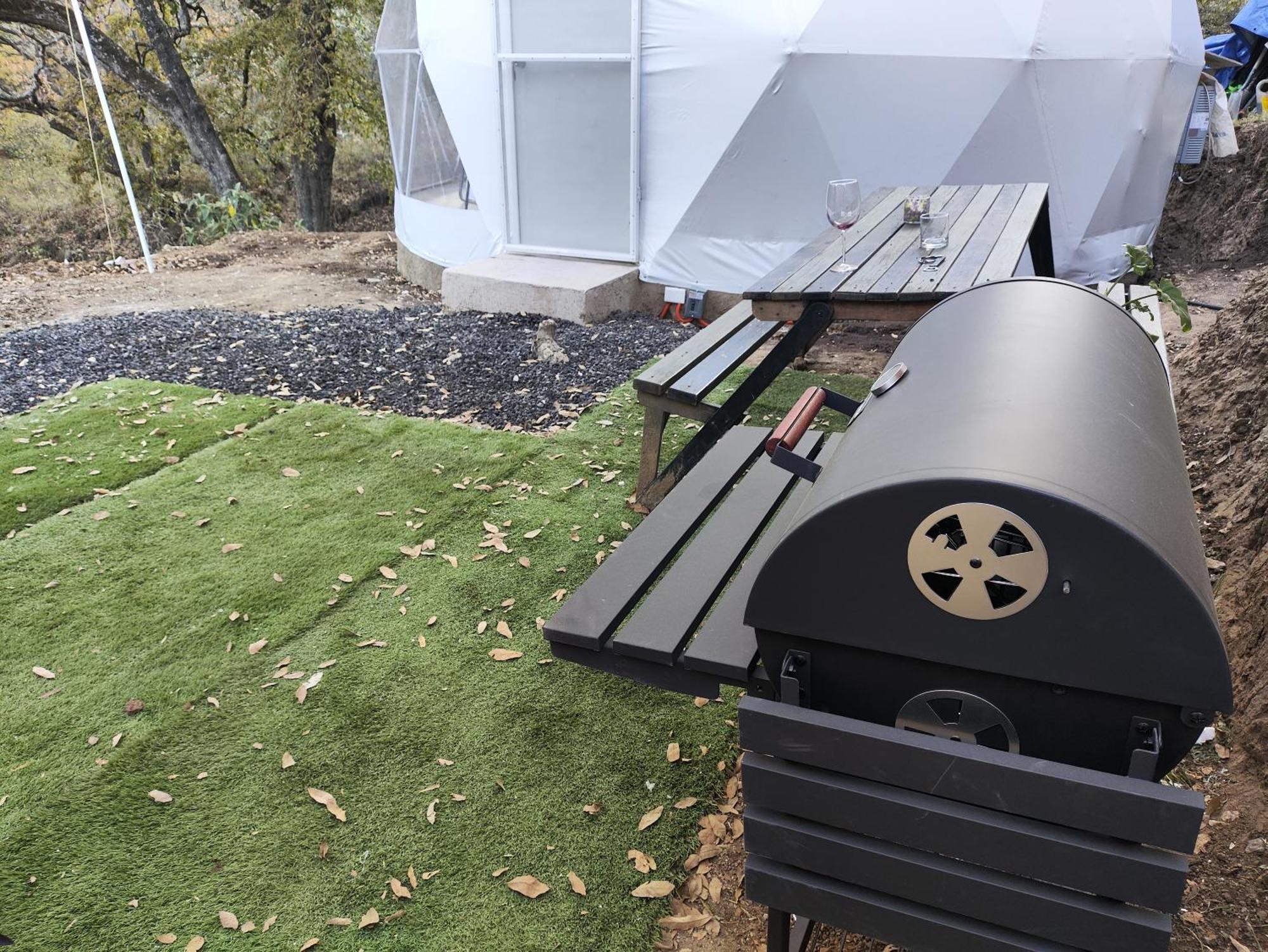 Glamping Domo Geodesico Moderna Camping México DF